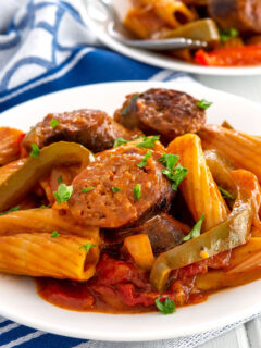 Easy Sausage and Peppers Pasta Image