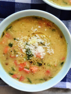 Instant Pot Italian Vegetable Lentil Soup Image