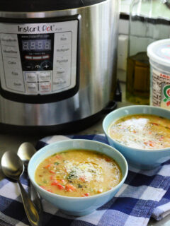 Instant Pot Italian Vegetable Lentil Soup Picture