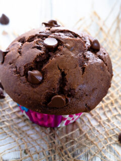 Chocolate Banana Muffins Pic
