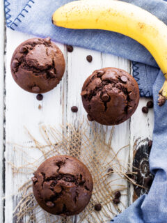 Chocolate Banana Muffins Picture