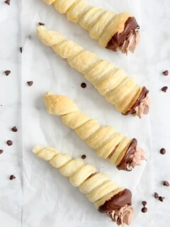 Chocolate Cream Horns Image
