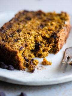 Gluten Free Turmeric Chocolate Chip Bread Image