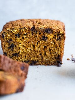 Gluten Free Turmeric Chocolate Chip Bread Photo