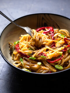 Honey Garlic Instant Pot Noodles Pic