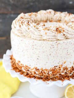 Lemon Coconut Cake Pic