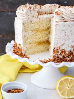 Lemon Coconut Cake Picture