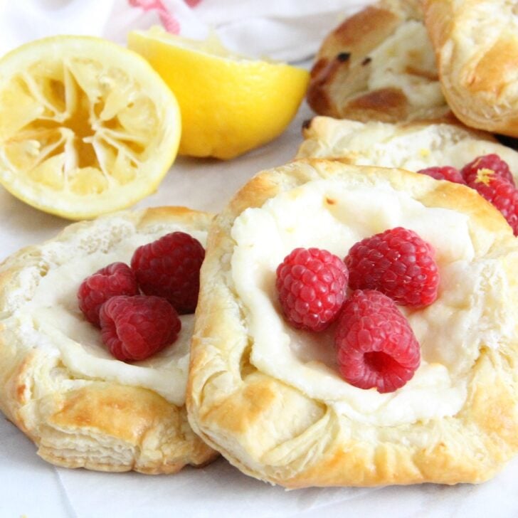 Lemon Raspberry Danish Photo