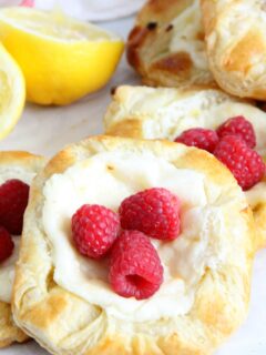 Lemon Raspberry Danish Picture