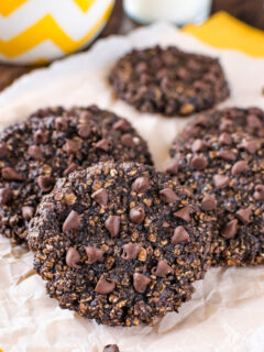 Peanut Butter Chocolate Banana Breakfast Cookies Pic