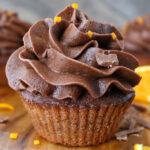 Air Fryer Chocolate Orange Cupcakes Photo