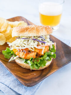 Buffalo Chicken Burger Image