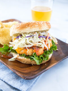 Buffalo Chicken Burger Picture