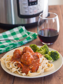 Instant Pot Gluten Free Turkey Meatballs Picture