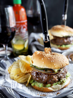 Miso Glazed Burger Image