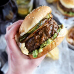 Miso Glazed Burger Photo