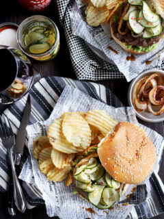 Miso Glazed Burger Pic