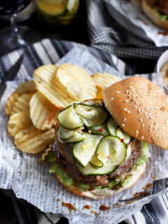Miso Glazed Burger Picture