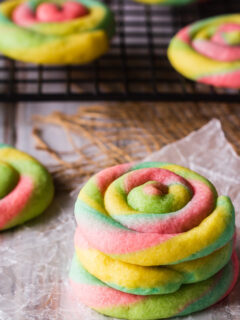 Rainbow Cream Cheese Cookies Image