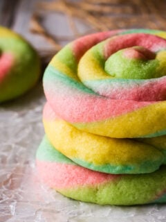 Rainbow Cream Cheese Cookies Photo