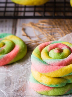 Rainbow Cream Cheese Cookies Pic