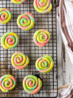 Rainbow Cream Cheese Cookies Picture