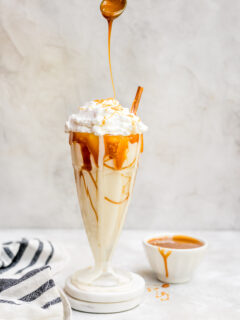 Salted Caramel Milkshake Picture
