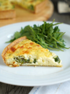 Spring Vegetable Quiche Image