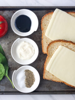 Toasted Caprese Sandwich Image