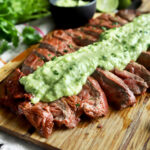 Chipotle Flank Steak with Avocado Salsa Photo