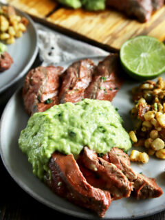 Chipotle Flank Steak with Avocado Salsa Picture