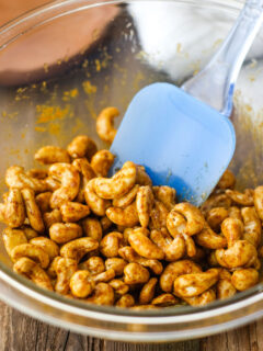 Curry Spiced Cashews Image