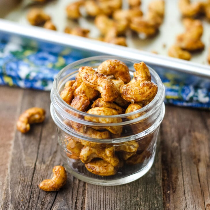 Curry Spiced Cashews Photo