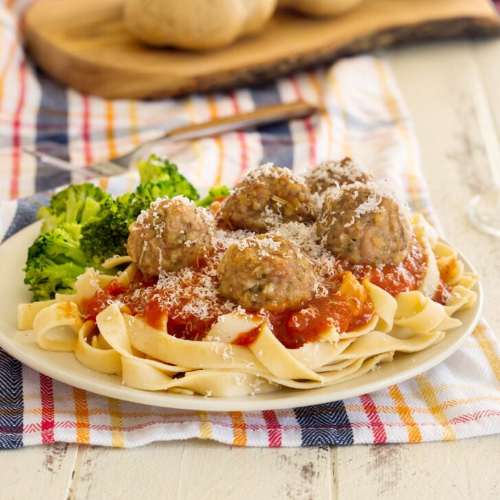 Gluten Free Baked Turkey Meatballs Photo