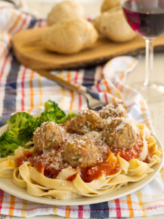 Gluten Free Baked Turkey Meatballs Pic