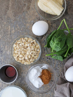Green Smoothie Pancakes Image