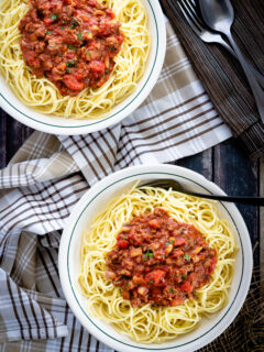 Homemade Spaghetti Sauce Image