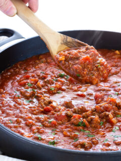 Homemade Spaghetti Sauce Picture