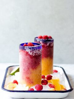 Peach Raspberry Margaritas Picture