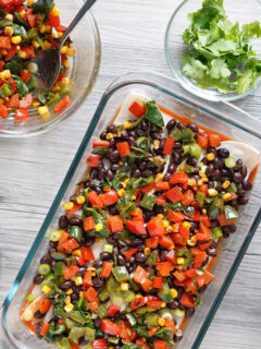 Vegetarian Enchilada Casserole Picture