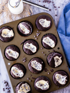 Black Bottom Cupcakes Image
