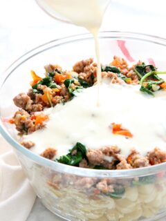 Creamy Sausage and Tomato Pasta Pic