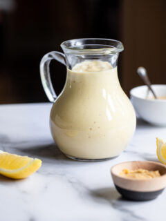 Miso Lemon Tahini Dressing Pic