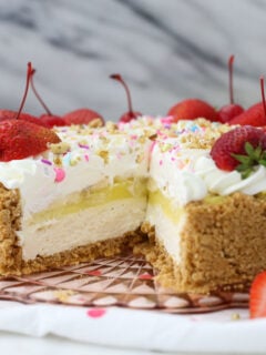 No-Bake Banana Split Pie Photo