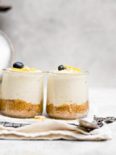 No Bake Mini Lemon Cheesecakes Pic