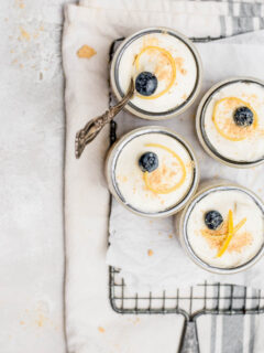 No Bake Mini Lemon Cheesecakes Picture