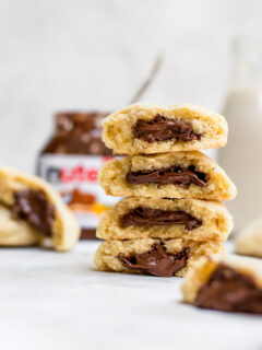 Nutella Stuffed Sugar Cookies Picture