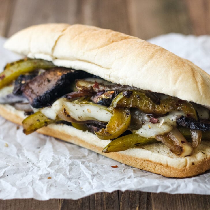 Portobello Mushroom Sandwich Photo
