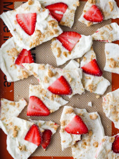 Strawberry Lime Yogurt Bark Picture
