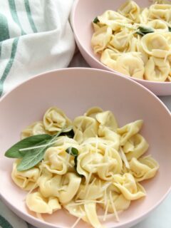 Tortellini with Butter and Sage Image